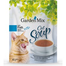 Hnrlishp Gardenmix Ton Balikli Kedi Çorbasi 40 gr x 6 Adet