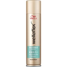 2 Adet Wellaflex Invisible Hold Hairspray Extra Strong 250 ml
