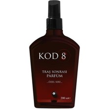 Kod 8 Erkek Bakım Tıraş Sonrası Parfüm 200 ml Özel Seri Koku ile Ferahlatıcı Etki