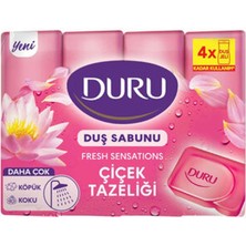 1 Adet Duru Fresh Duş Sabunu Çiçek Tazeliği 4X150 G