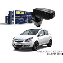 Niken Hnrlishp Araca Özel Kol Dayama Siyah Opel Corsa D 07-14