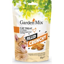 Hnrlishp Gardenmix Tavuklu Içi Dolgulu Kedi Ödülü 60 gr