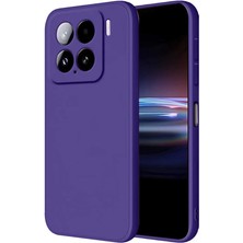 AyrStore Xiaomi Mi 15 Pro Kılıf Nano Içi Kadife Silikon - Mor