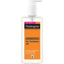 3 Adet Neutrogena Arındırıcı Yüz Temizleme Jeli 200 ml
