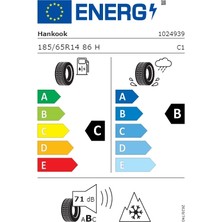 Hankook 185/65 R14 86H Kinergy 4s 2 H750 M+S 3pmsf Oto 4mevsim Lastiği (Üretim Yılı: 2025)