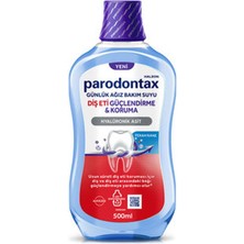3 Adet Parodontax Diş Eti Güçlendirme Koruma Ağız Bakım Suyu 500 ml