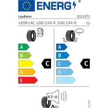 Laufenn 195R14C 106/104R x Fıt Van LV01 Oto Yaz Lastiği (Üretim Yılı: 2025)