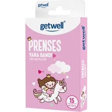 6 Adet Getwell Prenses Yara Bandı 15'li