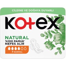 2 Adet Kotex Natural Ultra Single Normal Ped 7'li