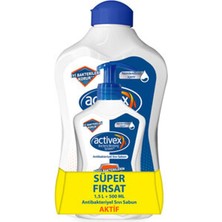 6 Adet Activex Sıvı Sabun Aktif 1.500 Ml+ 500 ml