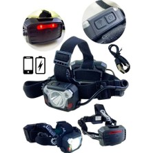 Nexgen Arm ESEN183B 1200 Lümen Hareket Sensörlü Şarjlı Kafa Feneri