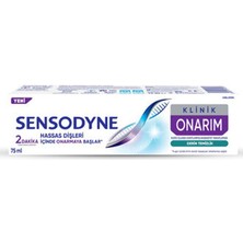 6 Adet Sensodyne Klinik Onarım Derin Temizlik Diş Macunu 75 ml