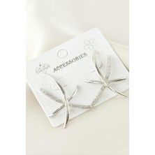 Zero Land Storozal Yusufçuk Metal Küpe - Sarı