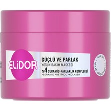 6 Adet Elidor Güçlü & Parlak Maske 220 ml