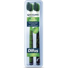 1 Adet Difaş Proclınıc Stıl Bamboo Diş Fırçası 1+1