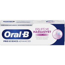 3 Adet Oral-B Diş Eti & Hassasiyet Mükemmel Koruma Diş Macunu 50 ml