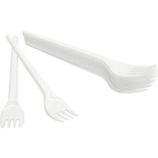 1 Adet Propack Eco Plastik Çatal 10'lu (T1654)