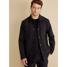 Brooks Brothers Regular Fit Siyah Erkek Ceket BBFW25MBL025
