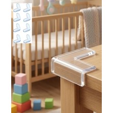 Zero Land Hnrlishp Çocuk Güvenlik Köşe Koruyucu 8 Li Set Masa Sehpa Köşe Atı