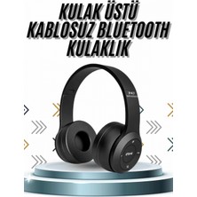 Marsilyan Kulak Üstü Bluetooth Kulaklık Yüksek Ses Kaliteli Ayarlanabilir