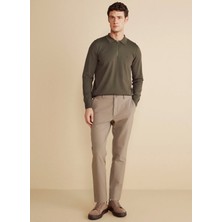 Brooks Brothers Vizon Erkek Standart Pantolon BBFW25MPT008