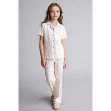 DeFacto %100 Pamuk 2'li Mavi Pijama Takımı Erkek Bebek H2654A826SP