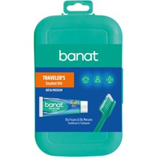 6 Adet Banat Traveler's Kıt - Kutulu - Macunlu 15 ml