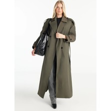 Ted Baker Haki Kadın Trençkot TBWROW1018-3