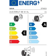 Sava 215/55 R17 98W Xl Intensa Uhp 2 Fp Oto Yaz Lastiği (Üretim Yılı: 2025)