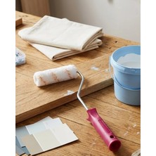 Zero Land Hnrlishp Mini Boya Fırça Seti 10 cm Rulo Fırça 6 Adet Yedek Rulo Hediyeli Duvar Boyama Atı