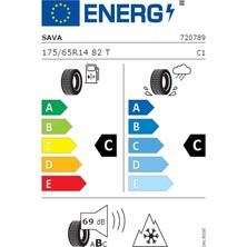 Sava 175/65 R14 82T All Weather Oto 4mevsim Lastiği (Üretim Yılı: 2025)