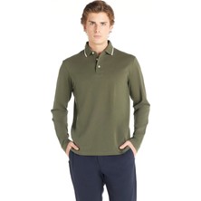 Ted Baker Yeşil Erkek Standart Pike Polo T-Shirt TBMRTS1008