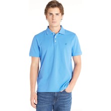 Ted Baker Mavi Erkek Standart Pike Polo T-Shirt TBMRTS1024