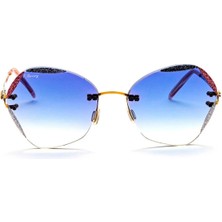 Freddie Mercury 1454 8 Geo Gld Blk Stone Blue 54