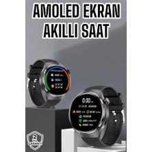 İlkyaz Fashion Akıllı Saat Bluetooth Bağlantılı Amoled Ekran Uyku ve Sağlık Takibi