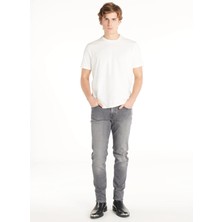 Ted Baker Normal Bel Slim Paça Slim Fit Koyu Gri Erkek Pantolon TBMRDN1015