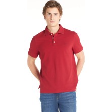 Ted Baker Kırmızı Erkek Standart Pike Polo T-Shirt TBMRTS1024