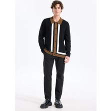 Boss Siyah Erkek Tapered Fit Chino Pantolon Chino_tapered