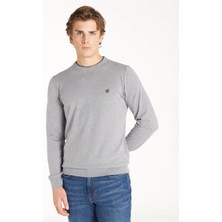 Ted Baker Lacivert Erkek Bisiklet Yaka Standart Kazak TBMRKW1061