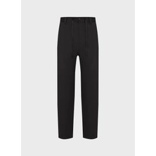 Boss Lastikli Bel Normal Paça Siyah Erkek Chino Pantolon CHINO-ST-P_50554023