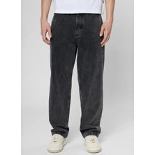 Boss Siyah Erkek Tapered Fit Denim Pantolon Skye BO_50553109