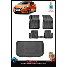 Rizline Nissan Micra 2010-2018 Bagaj Havuzu ve Havuzlu Paspas