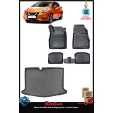 Rizline Nissan Micra 2019 Sonrası Bagaj Havuzu ve Havuzlu Paspas