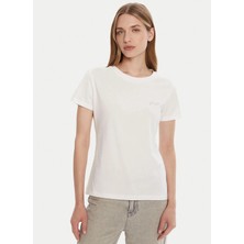 Boss Beyaz Kadın T-Shirt 50549184