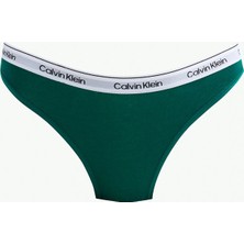 Calvin Klein Turkuaz - Petrol Kadın Bikini Külot 000QD5044E Ck Women