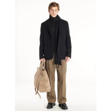 Ted Baker Standart Siyah Erkek Düz Ceket TBMRJC1020