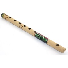 Subutu Bambu Batikli Flüt 30 cm