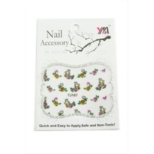 Starseven Gül Tırnak Aksesuarı Tattoo Sticker