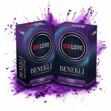 Epilons Oxlove Benekli Tırtıklı Prezervatif 10’lu x 2 Kutu 20 Adet Daha Yumuşak Dokulu Koruyucu