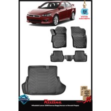 Rizline Mitsubishi Lancer 2008 Sonrası Bagaj Havuzu ve Havuzlu Paspas